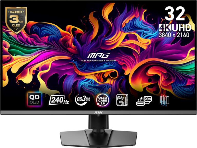 MSI MPG 321URX QD-OLED